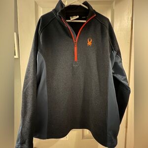 Men’s Spyder 1/4 pullover, XXL